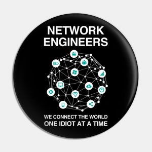 Network Engineer Round Pin 1