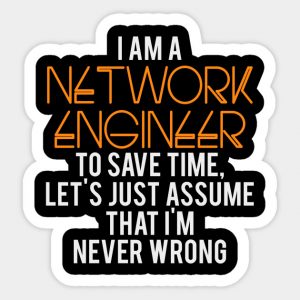 Network Engineer Sticker